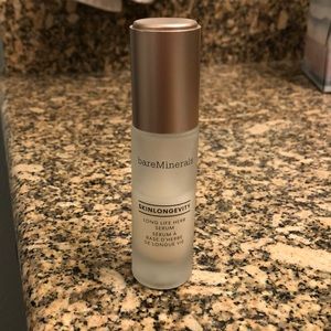 BareMinerals Skinlongevity long life herb serum half full